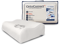 Анатомическая подушка ORTOCORRECT арт.Е4 (Эргономичная, Под голову) Е4