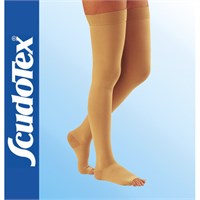 Чулки ScudoTex арт.403 (2 класс, Открытый мыс, Стандартная, Лечебный) 403